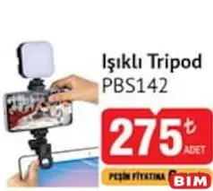 POLOSMART IŞIKLI TRİPOD PBS142 indirimli fiyat POLOSMART IŞIKLI TRİPOD PBS142 fiyat ve kampanya bilgisi